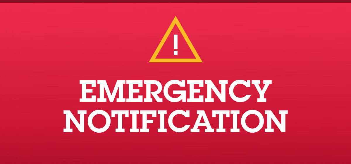 Read more about the article EMERGENCY NOTIFICATIONS